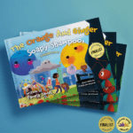 The Orange and Ginger Soapy Shampoo, A Bubble’s Story (Hardcover Book)