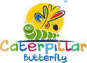 Caterpillar Butterfly Logo